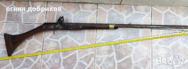 Кремъчна пушка с европейски механизъм, снимка 5 - Антикварни и старинни предмети - 45851059