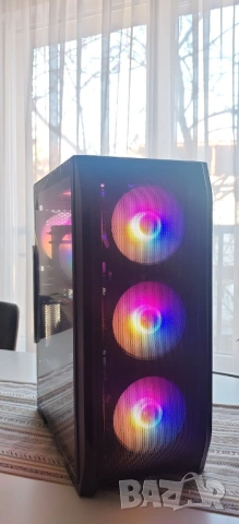 ПродавамГеймърско РС Ryzen 5 5600/24GB/512GB SSD+1TB HDD/RTX 2070 Super/Гаранция, снимка 2 - Геймърски - 53783318