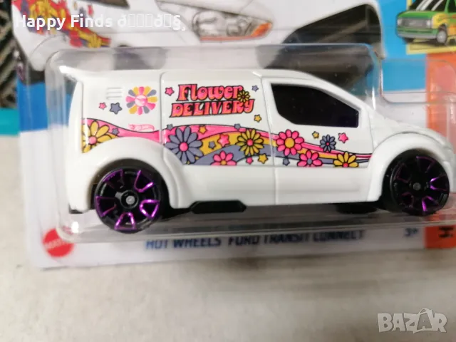 💕🧸  Hot Wheels Ford Transit Connect HW Vans TH, снимка 2 - Колекции - 48163036