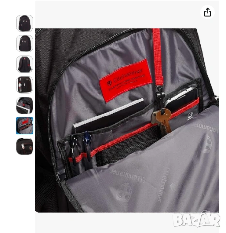 Ellehammer Раница за лаптоп, снимка 3 - Раници - 53420995