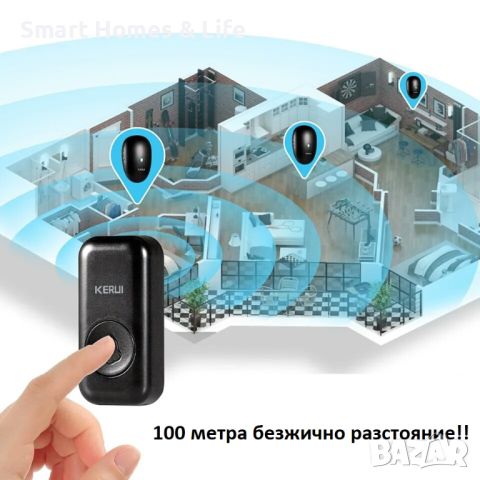 WiFi GSM Smart Алармена система KERUI+, снимка 10 - Други - 46144570