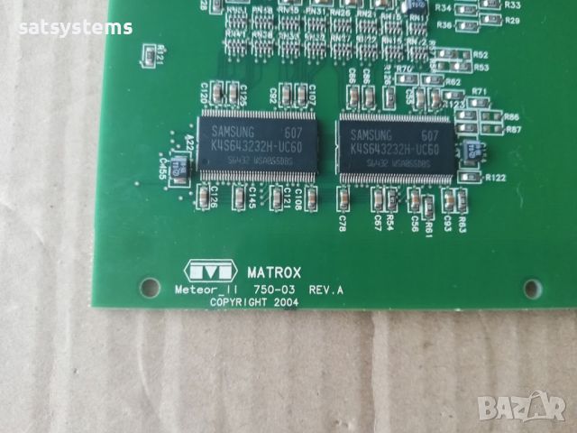 Matrox Meteor II 2/4 750-03 REV.A PCI Video Capture Card, снимка 7 - Други - 46459279