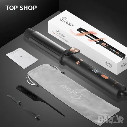 Автоматични маши за коса webeauty, 360°, 32 mm, LCD дисплей, 140-220 С, снимка 7 - Маши за коса - 49965664