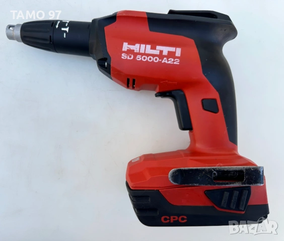 Hilti SD 5000-A22 - Акумулаторен винтоверт за гипсокартон като нов!, снимка 2 - Винтоверти - 53026686