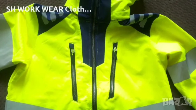 BLAKLADER 4491 2513 High Vis Softshell Work Stretch Jacket размер S еластично работно яке W4-220, снимка 8 - Якета - 46889365