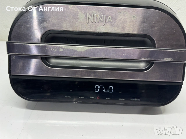 Грил и Еър Фрайър Ninja Foodi MAX Health AG551UK, снимка 2 - Фритюрници - 53534749