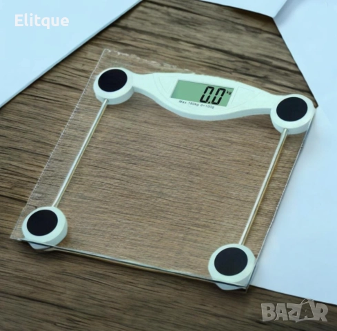 Стъклен кантар ELITE - Точност и удобство в домашни условия