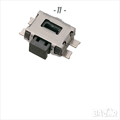 Микробутон / Тъч бутон SMD DIP монтаж , 3 PIN Tact Switch Button 4 PIN, снимка 7 - Друга електроника - 51953115