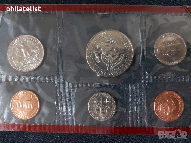 Комплектен сет - САЩ от 6 монети - 1987 година , снимка 2 - Нумизматика и бонистика - 45080769