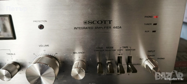 Scott 440a , снимка 4 - Ресийвъри, усилватели, смесителни пултове - 52935613