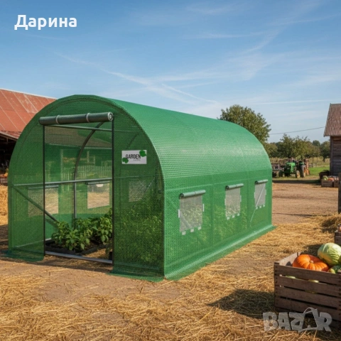 оранжерия 3.5/2/2м, снимка 2 - Оранжерии - 54056275