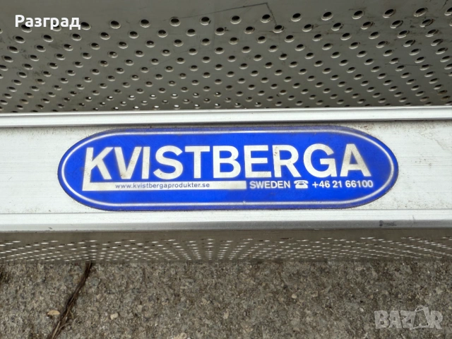 Комплект сгъваеми  алуминиеви рампи пътеки KVISTBERGA, снимка 2 - Аксесоари и консумативи - 53474099