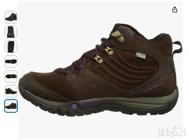 туристически обувки Merrell AZURA FLURRY MID номер 38-39, снимка 1 - Други - 48984743