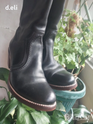FRYE 🇺🇸 Size 38 100% Кожа Ръчна изработка, снимка 2 - Дамски ботуши - 51826708