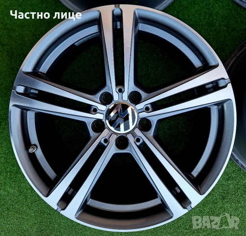 Продавам 4бр 18-ки джанти за Фолксваген Пасат, Тигуан, Шаран, Голф , снимка 2 - Гуми и джанти - 53622560