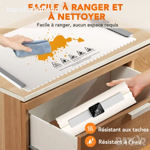 Затопляща плоча за храна Premium, Chauffe Électrique,Гаранция, снимка 4 - Микровълнови - 51065439