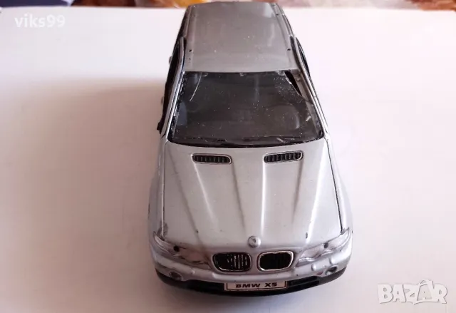 Метална количка BMW X5 Welly - Мащаб 1:24, снимка 7 - Колекции - 49012117