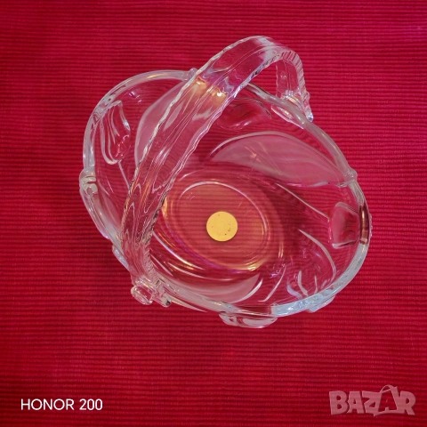 Кристална купа, кошничка Walther Glas,Германия. , снимка 2 - Други - 54126914