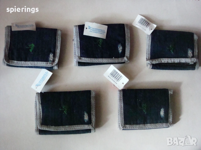 5 портфейла от пплат "Деним"