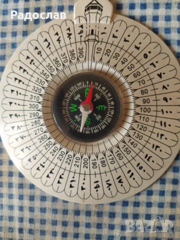 сувенир  компас указващ посоката към Мека, снимка 2 - Други - 54098872