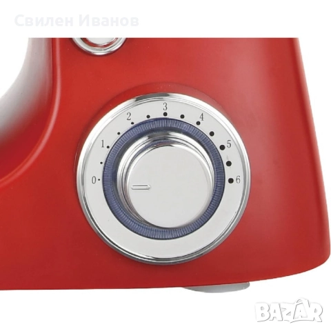 Многофункционален планетарен миксер с иноксова купа 5.5L Royalty Line RL-PKM1600, снимка 3 - Миксери - 51698340