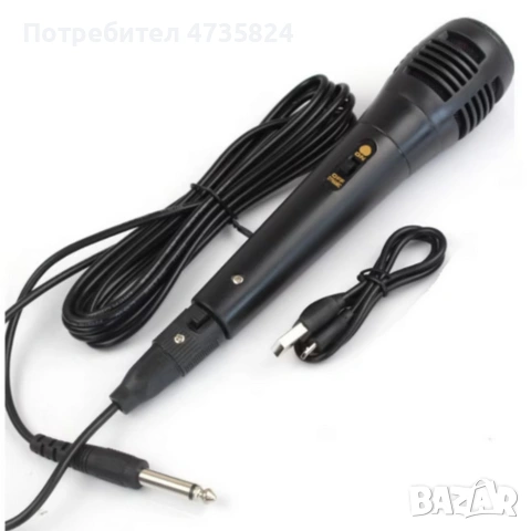 Караоке тонколона с Bluetooth KTS-1513 4“ и микрофон, снимка 3 - Друга електроника - 53452804