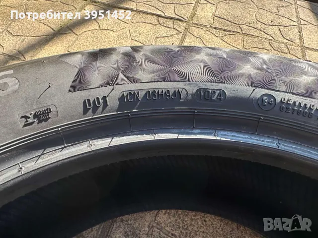 CONTINENTAL PREMIUM CONTACT 215/55 R18, снимка 2 - Гуми и джанти - 49393039