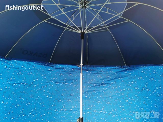 Водоустойчив чадър с тента и UV покритие 2.40мт OSAKO 2024г, снимка 10 - Такъми - 45337863