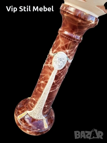 Италианска антикварна колона с кашпа , снимка 3 - Други - 54055495