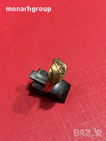 Златен пръстен, снимка 2 - Пръстени - 54197680