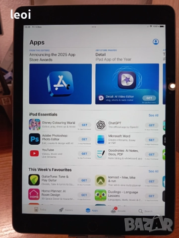 Таблет Apple iPad Air2 9.7" 16GB, снимка 3 - Таблети - 52665696