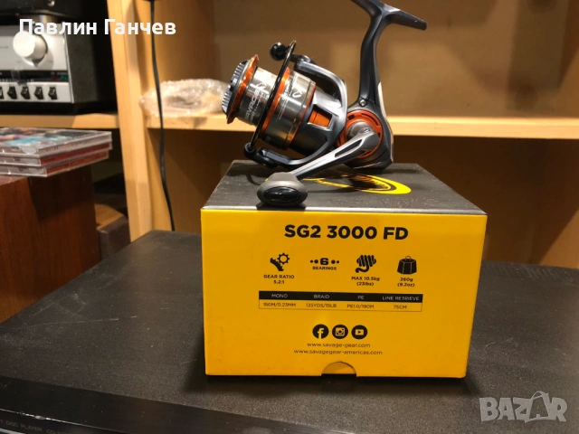 Риболовна макара SAVAGE GEAR SG2 3000FD