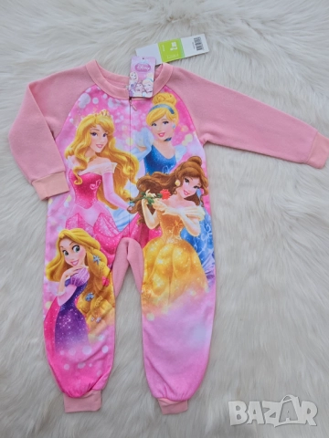 Детска пижама гащеризон Принцеси 18-24 месеца НОВА