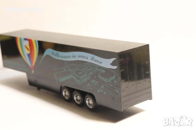 HERPA H0 1/87 MERCEDES РЕМАРКЕ КАМИОН МОДЕЛ, снимка 4 - Колекции - 53400483