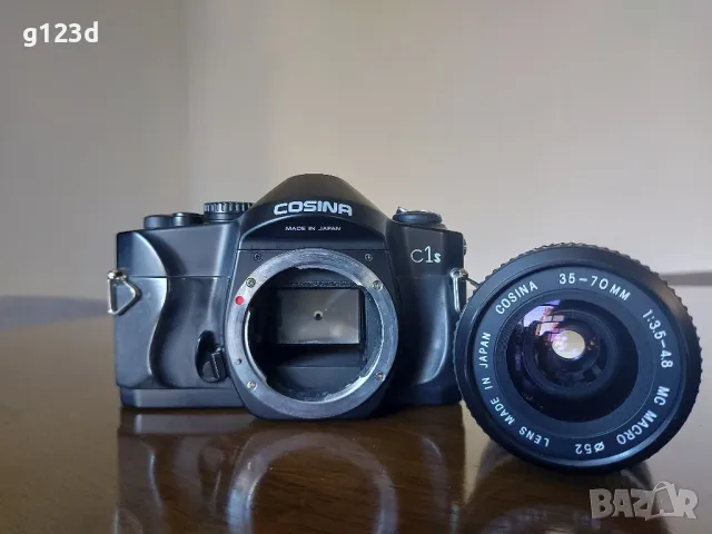 Фотоапарат Cosina C1s + 35-70mm обектив, снимка 2 - Фотоапарати - 47902386