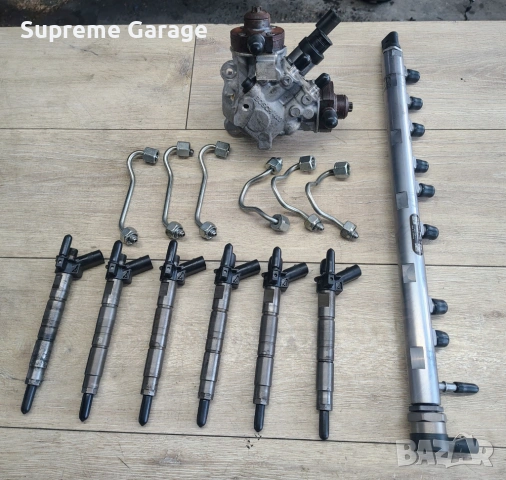 Комплект горивна система за BMW N57D30 Дюзи/ГНП/Реил/Датчици