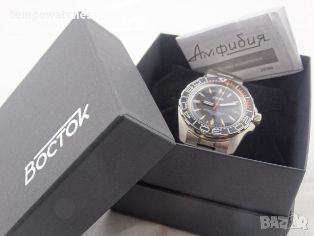 ВОСТОК АМФИБИЯ АВТОМАТИЧЕН- ref: 14055Б, снимка 5 - Мъжки - 53720068