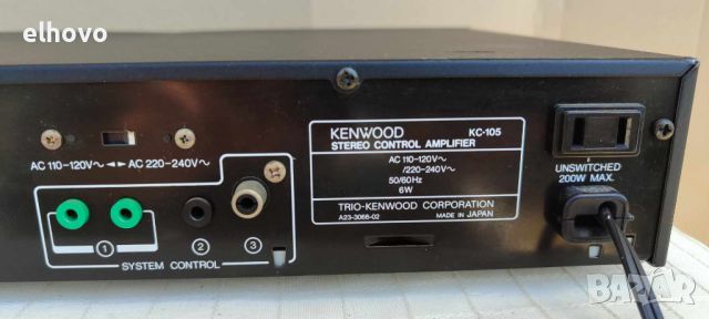 Еквалайзер Kenwood KC-105, снимка 3 - Ресийвъри, усилватели, смесителни пултове - 46521060