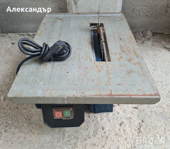 Циркуляр настолен 900w Немски , снимка 2 - Циркуляри - 46493102