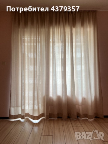 Ленена завеса, снимка 2 - Пердета и завеси - 51625539