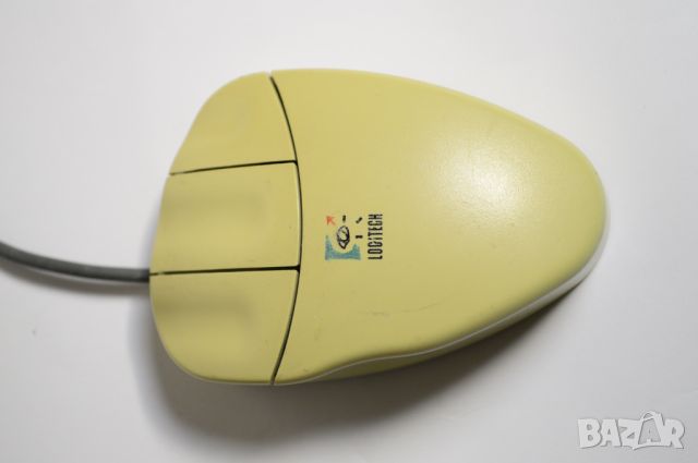 Mouseman Logitech Ретро мишка за колекция, снимка 5 - Клавиатури и мишки - 45799018