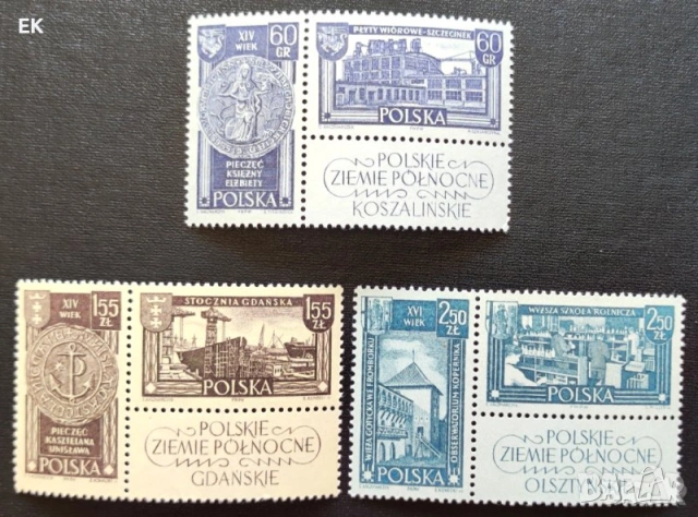 Полша, 1962 г., лот I - теми спорт, история, личности, архитектура, медицина, космос, изкуство и др., снимка 10 - Филателия - 53277480