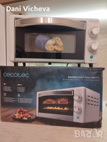 Cecotec Bake&Toast 1090 10L 1000W , снимка 4 - Печки, фурни - 52870468