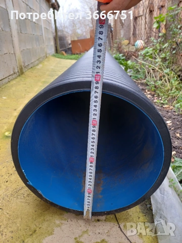 ПВЦ тръба за канализация 
