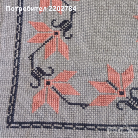 Старинни декоративни кърпа с бродерии,пано за стена, снимка 13 - Антикварни и старинни предмети - 50778534