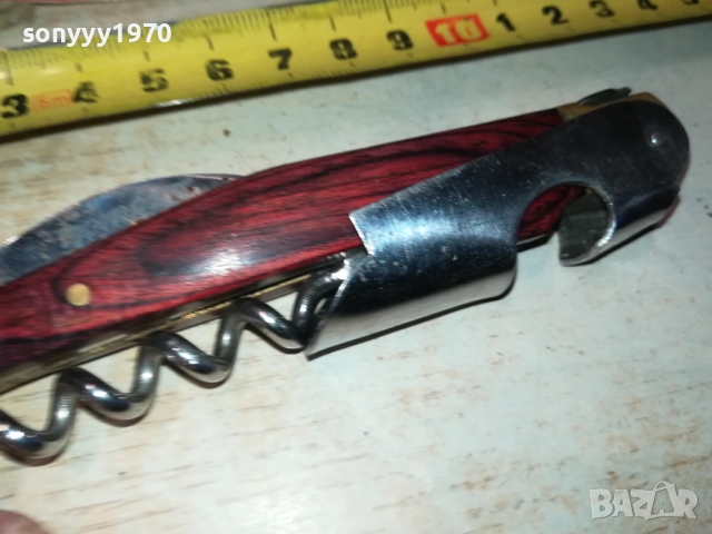 LAGUIOLE-РЕТРО НОЖКА-ВНОС FRANCE 0710251924, снимка 10 - Антикварни и старинни предмети - 51978935