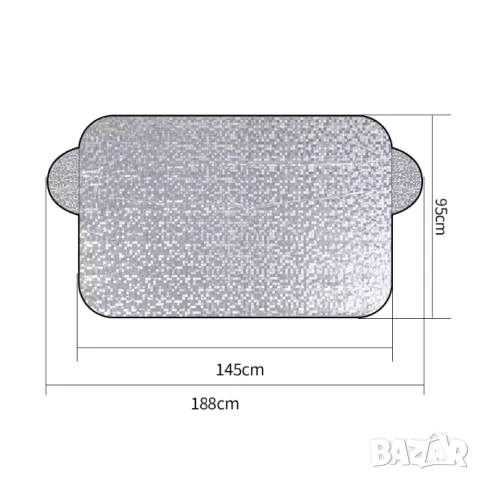 Сенник за предно стъкло - 188x95 см