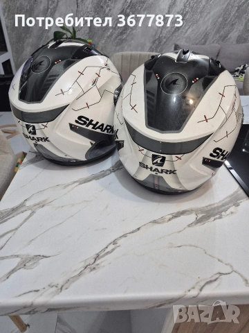 каски Shark размери L и S , снимка 4 - Спортни дрехи, екипи - 53621867