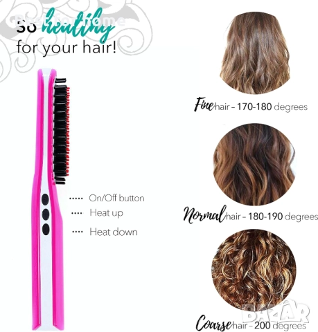 Четка за изправяне на коса, снимка 3 - Други - 51999414