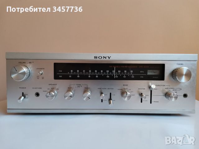 Винтидж Японски Стерео Ресийвър SONY STR-6055 Усилвател STR6055, снимка 2 - Ресийвъри, усилватели, смесителни пултове - 46213738